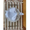 ARGOLA PORTA GUARDANAPO TRACCIA  BRANCO