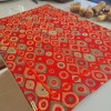 JOGO AMERICANO JACQUARD ALGODÃO VERMELHO