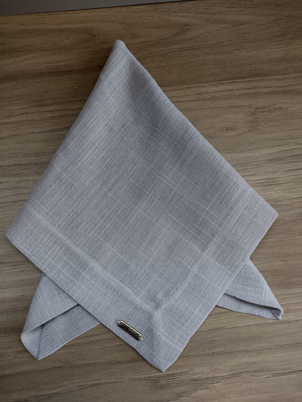GUARDANAPO PARA MESA AMERICANA CINZA