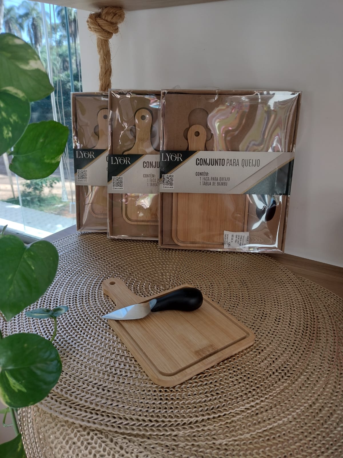 CONJUNTO PARA QUEIJO