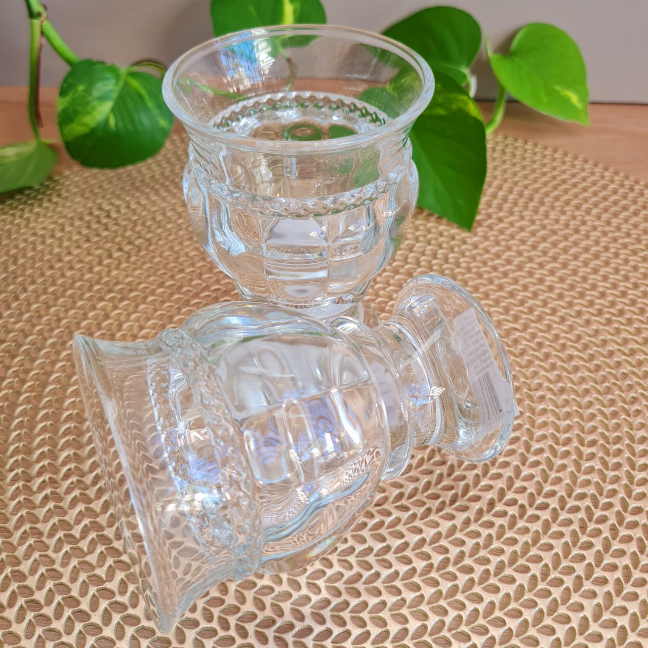 CACHEPOT DE CRISTAL