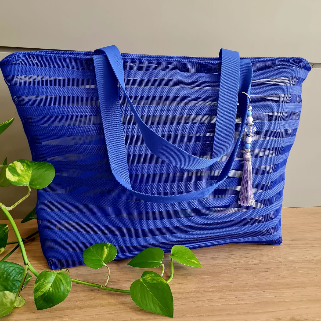 BOLSA MODA PRAIA AZUL