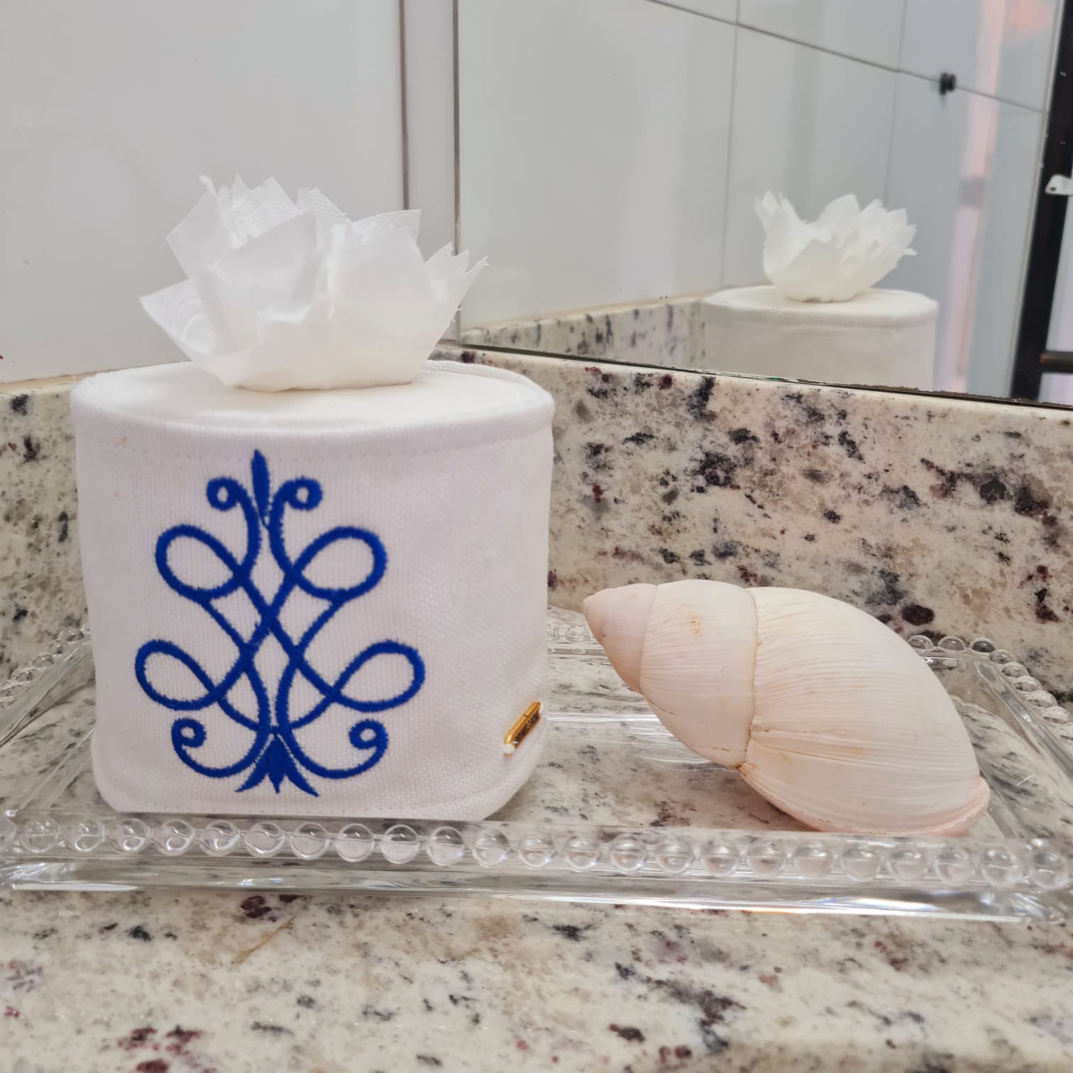 PORTA PAPEL HIGIÊNICO BRASÃO