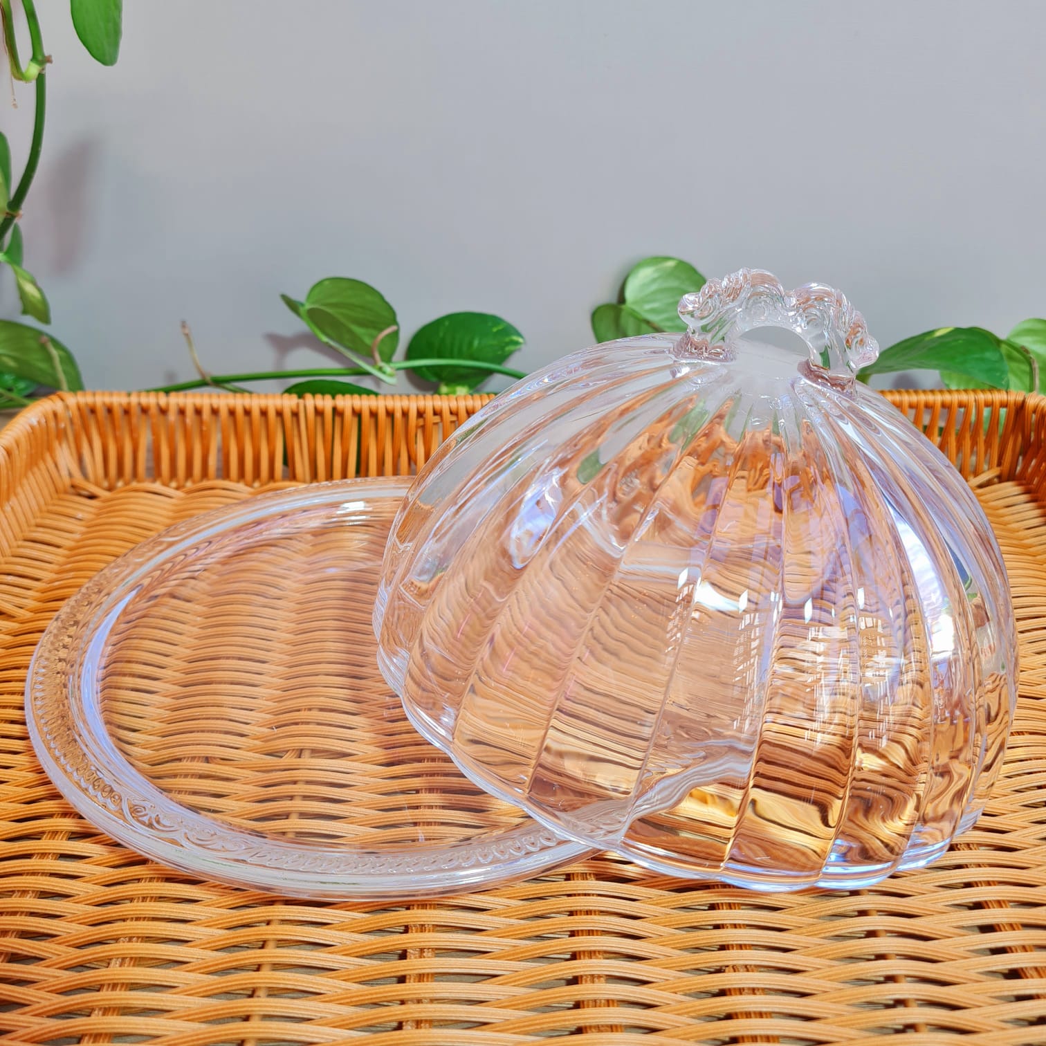 QUEIJEIRA CRISTAL COM TAMPA IMPERIAL