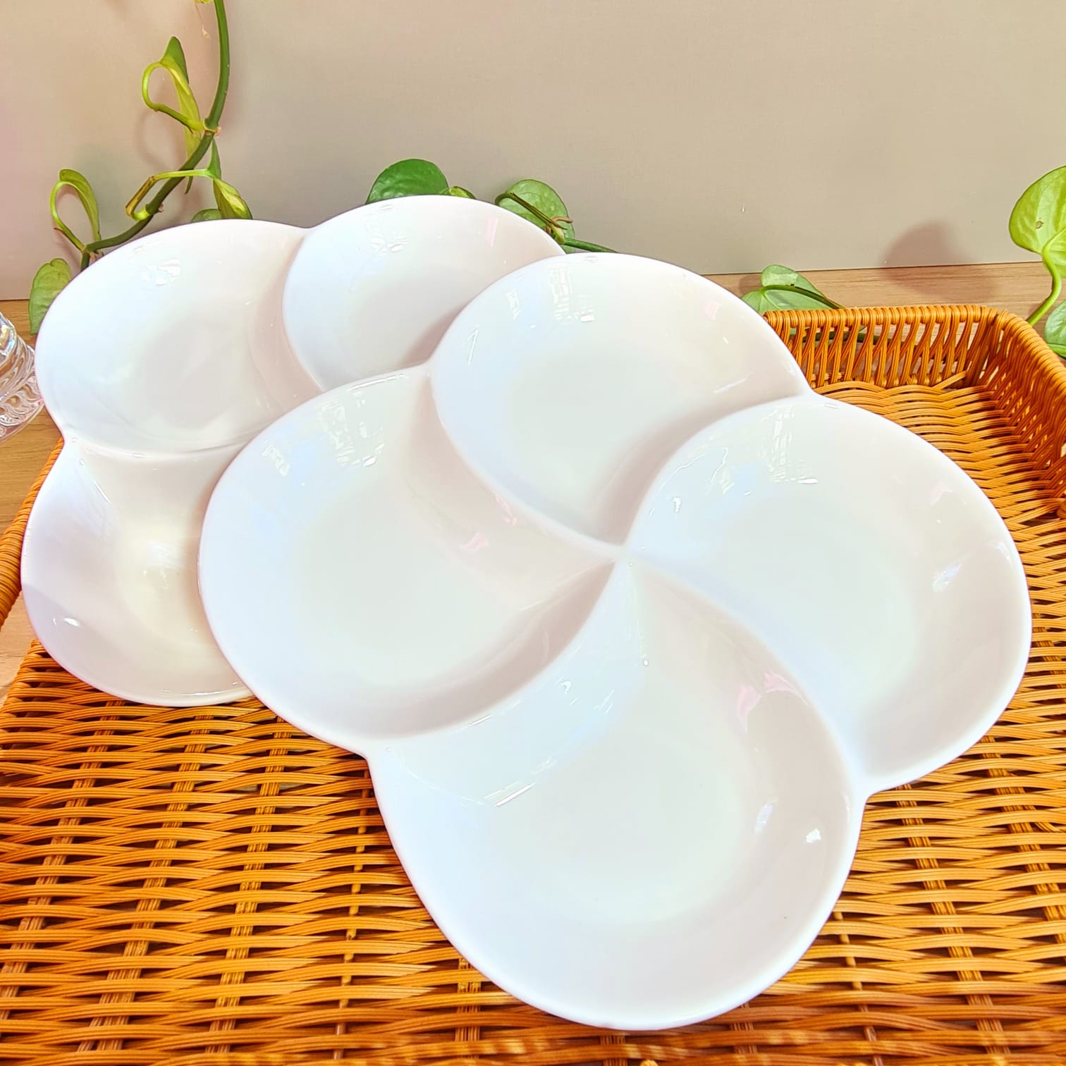 PETISQUEIRA 4 DIVISÓRIAS PORCELANA