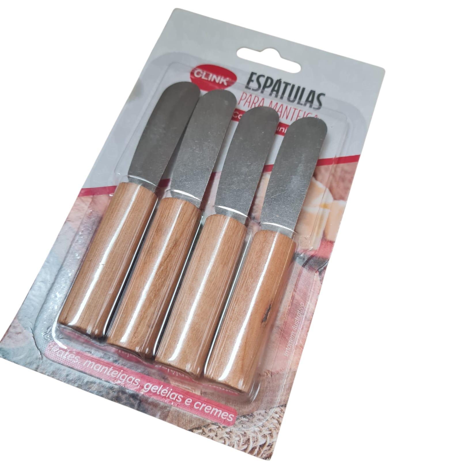 CONJUNTO ESPÁTULAS PARA MANTEIGA