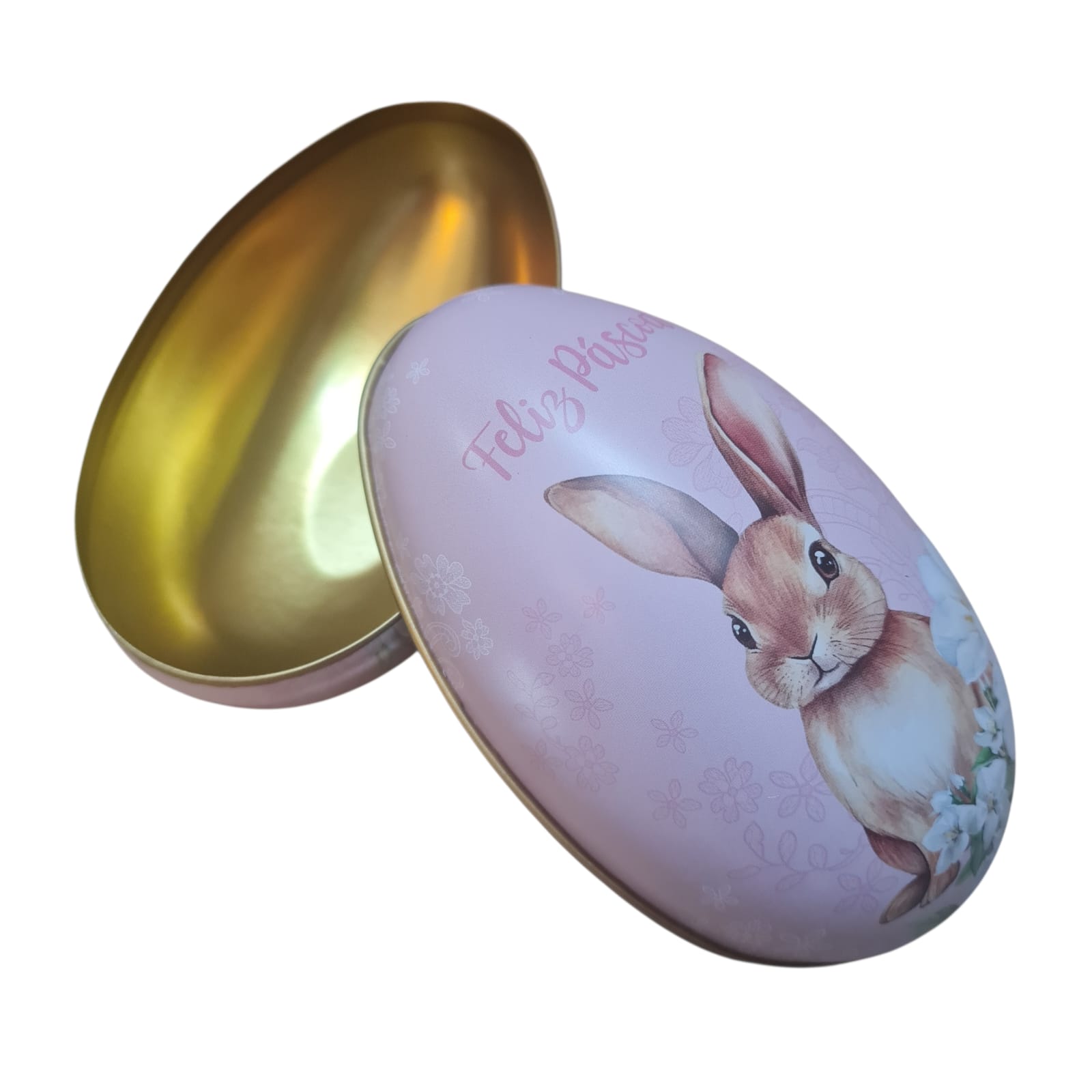 OVO DE PÁSCOA EM METAL ROSA CLARO OVO DE PÁSCOA EM METAL ROSA CLARO