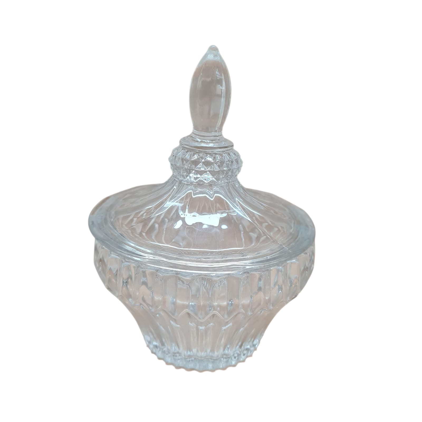 POTICHE DE CRISTAL RENAISSANCE